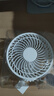 古樂(lè )士6英寸手持大風(fēng)扇usb充電大風(fēng)力便捷折疊大尺寸蓄電桌面掛脖戶(hù)外游玩學(xué)生軍訓宿舍辦公室隨身小電扇 【珍珠白續航24H】6寸大風(fēng)力 曬單實(shí)拍圖