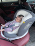 innokids兒童安全座椅嬰兒0-4-12歲汽車(chē)360度旋轉i-size認證通風(fēng)IK18 旗艦款霧凇灰【I-SIZE大滿(mǎn)貫】 曬單實(shí)拍圖