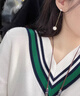 伊燦長(cháng)款流蘇仿珍珠耳環(huán)無(wú)耳洞耳夾小眾設計感高級耳墜2025新款爆耳飾 長(cháng)款顯瘦珍珠耳釘款 曬單實(shí)拍圖