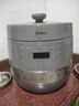 美的（Midea）【國家補(bǔ)貼】0涂層鋼膽電壓力鍋6L雙膽全自動(dòng)智能預(yù)約家用煲湯煮飯MY-C6856G電飯煲高壓鍋4-6人 曬單實(shí)拍圖