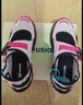 FILA FUSION斐樂潮牌女鞋BIANCO SANDAL涼鞋2025新款硬糖涼鞋 淺丁香紫/范丹戈粉色-LF 38.5 曬單實(shí)拍圖