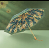 VONLILIENFELD費(fèi)樂德防曬太陽(yáng)傘三折傘雙層森系遮陽(yáng)傘晴雨兩用女防紫外線折疊傘 曬單實(shí)拍圖