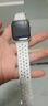 BHO適用蘋果手表表帶apple watch s10/ultra2/s9運動表帶iwatch s8/7/6/5/4/se透氣洞洞硅膠表帶 曬單實拍圖