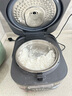 美的（Midea）純鈦0涂層低糖電飯煲3L電飯鍋家用2-3人赤炎炭火電磁IH雙熱源加熱小米粥鈦釜系列國家補(bǔ)貼CFB3066T 曬單實(shí)拍圖