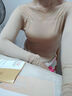 FitonTon保暖內(nèi)衣女玻尿酸蕾絲肌底衣高彈無痕打底秋衣秋褲套裝膚色  L 曬單實拍圖