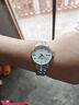 天王（TIAN WANG）情侶手表時(shí)尚簡(jiǎn)約百搭鋼帶防水石英男表品牌腕表情人節禮物31203 白面 鋼帶 女表 曬單實(shí)拍圖