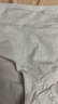 十月結晶產(chǎn)婦內褲中腰剖腹產(chǎn)專(zhuān)用產(chǎn)后收腹內褲保護刀口抗菌內褲L碼 月影灰 曬單實(shí)拍圖