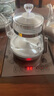 容聲（RONGSHENG）全自動(dòng)上水電熱水壺泡茶專(zhuān)用茶臺燒水壺燒水煮茶控溫一體機功夫茶具套裝316不銹鋼電熱水壺燒水器 0.8L 316鋼|高低水位感應(37*20咖 曬單實(shí)拍圖