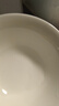 潔雅杰陶瓷餐具湯碗家用米飯碗6英寸純白斗碗面碗10只裝 曬單實(shí)拍圖