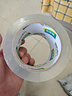 得力（deli）【超級爆款】高品質(zhì)高透明封箱膠帶/打包膠帶 60mm*100y*50um(91.4m/卷) 單卷裝 辦公用品 30369 曬單實(shí)拍圖