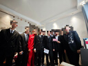 租西服套裝結(jié)婚伴郎服新郎西裝男士大學(xué)生面試畢業(yè)照演出服大合唱 押金【寄回后全退】 2XL  175 曬單實拍圖