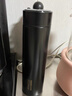 炊大皇 保溫杯 316L醫(yī)用級(jí)不銹鋼茶水分離商務(wù)便攜保溫杯 黑色 490ml 曬單實(shí)拍圖