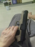 淘心M1911玩具手槍全自動(dòng)連發(fā)反吹拋殼軟彈空倉掛機(jī)男孩兒童生日禮物 沙色連發(fā)拋殼m1911-6彈殼+10彈 曬單實(shí)拍圖