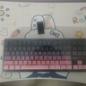 邁從（MCHOSE）K87S/G87旋鈕無(wú)線(xiàn)機械鍵盤(pán)電競游戲客制化有線(xiàn)/藍牙三模gasket結構全鍵熱插拔辦公 G87 黑莓粉漸變側刻 熾焰軸 曬單實(shí)拍圖