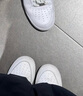 耐克NIKE板鞋女子大童空軍一號 AIR FORCE 1運動鞋F(xiàn)V5951-111白38 曬單實拍圖