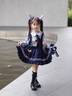 G.DUCKKIDS洛麗塔公主裙女童連衣裙夏季朱迪兒童裙子兔子警官生日蓬蓬裙春秋 朱迪裙子+裙撐 100 尺碼2~3歲【 90-100cm】 曬單實(shí)拍圖