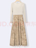 絲柏舍時(shí)尚套裝2025春夏新款女裝長(cháng)袖開(kāi)衫搭A字型吊帶裙兩件套 曬單實(shí)拍圖