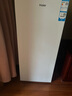 海爾（Haier）冰柜 家用立式新一級節能風(fēng)冷無(wú)霜抽屜式小冷柜 零下30℃深冷速凍海鮮冷凍柜冷藏小冰柜 138L +風(fēng)冷無(wú)霜+黑金凈化抗菌+電子控溫 曬單實(shí)拍圖