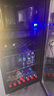 新飛（frestec）冰吧冷藏柜 歐式恒溫紅酒柜酒店家用電冰箱迷你小型單門辦公室保鮮展示留樣茶葉飲料藥品柜 180升黑【23L獨立冷凍室+帶紫燈+帶鎖】 曬單實拍圖