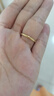潘多拉（PANDORA）ME系列線形紋理戒指玫瑰金色款情侶對(duì)戒生日禮物送女友 曬單實(shí)拍圖