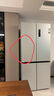 西門子（SIEMENS）無界十字星500升超薄微平嵌十字門冰箱雙開門四開門超薄嵌入式 國家補貼一級能效 晶耀KC88CE163C 曬單實拍圖
