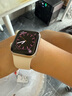 Apple/蘋果 Watch SE 智能手表GPS款40毫米星光色鋁金屬表殼星光色運動型表帶S/M MXF43CH/B 曬單實拍圖