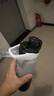 Jidaocook運(yùn)動水杯大容量男女學(xué)生健身戶外防摔漸變色刻度塑料水壺 灰黑色茶隔1000ml 曬單實(shí)拍圖