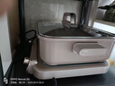 美的（Midea）電火鍋電煮鍋火鍋專用鍋速沸分體式鴛鴦鍋2-10人大容量多功能鍋涮肉鍋分區(qū)控溫多用途鍋料理鍋 8L 【超薄分控速沸】HGS352866 曬單實(shí)拍圖