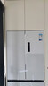 美的（Midea）M60系列520純平全嵌法式多門四開門家用冰箱超薄雙系統(tǒng)循環(huán)大容量制冰BCD-520WUFPZM(E)白國(guó)家補(bǔ)貼 曬單實(shí)拍圖