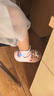巴拉巴拉寶寶洞洞鞋兒童拖鞋夏季軟底防滑洗澡嬰兒幼兒室內(nèi)家居女童涼拖鞋 曬單實(shí)拍圖