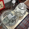 益茶福全自動上水電熱水壺底部上水嵌入式茶臺功夫茶燒水壺飲水燒水一體機抽水玻璃煮茶壺保溫泡茶壺 SQ-008金色玻璃套裝 1L 曬單實拍圖