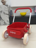 kidpop寶寶學(xué)步車(chē)可調速嬰兒多功能手推車(chē)防側翻助步車(chē)周歲禮物 活力紅 曬單實(shí)拍圖