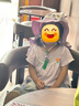 kocotreekk樹(shù)兒童防曬帽男女童帽子防紫外線(xiàn)大披肩帽雙面可戴  霧山紫 M 曬單實(shí)拍圖