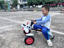 智扣漂移車(chē)兒童三輪車(chē)山姆同款飛機車(chē)腳踏車(chē)歲扭扭車(chē)男孩女孩生日禮物 藍色+音樂(lè )燈光+座椅調節+橡膠輪 曬單實(shí)拍圖