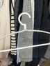 維簡（Vilscijon）寬肩晾衣架無痕成人防鼓包掛衣服架子加粗衣?lián)畏阑鹿駫煦^褲架 曬單實(shí)拍圖