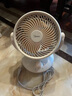 美的（Midea）【小型風(fēng)扇】輕音臺式桌面空氣循環(huán)扇家用柔風(fēng)電風(fēng)扇宿舍辦公迷你臺扇落地扇空調伴侶 GAF18AD 曬單實(shí)拍圖