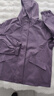 皮爾卡丹（pierre cardin）高級感紫色小香風(fēng)外套女2025春秋新款超火百搭短款連帽上衣沖鋒衣 高級紫色【有里布】 XL 建議【建議120-130】 曬單實(shí)拍圖