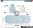 晟雋嚴(yán)選新生兒嬰兒熱水袋暖肚子嬰兒脹氣暖水袋注水二月鬧熱敷包暖肚神器 淡藍(lán)小號（適合0-6個月） 曬單實拍圖