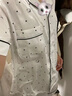 另約hellokitty冰絲睡衣女款春秋季長(cháng)袖高級感波點(diǎn)卡通夏天家居服套裝 33601 波點(diǎn)KT貓 M 曬單實(shí)拍圖