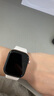 Apple/蘋(píng)果 Watch Series 10 智能手表GPS款42毫米玫瑰金色鋁金屬表殼淡桃粉色運(yùn)動(dòng)型表帶S/M MX1R3CH/B 曬單實(shí)拍圖