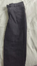 逸陽(yáng)加絨香蕉牛仔褲女冬季新款寬松遮肉顯瘦鐮刀闊腿長(cháng)褲子 月食藍 29 曬單實(shí)拍圖