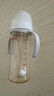 貝親奶瓶PPSU吸管奶瓶重力球奶瓶寬口徑帶把手自然離乳系列 330ml 12月以上 曬單實拍圖
