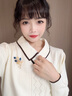 唐后正版葉語(yǔ)拾光胸針高檔女款新中式非遺絨花別針奢華高級感胸花 葉語(yǔ)拾光 曬單實(shí)拍圖