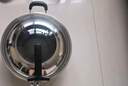 愛仕達(dá)（ASD）炒鍋鑄鐵鍋不銹無涂層平底炒菜鍋34cm燃?xì)怆姶艩t通用WG8334QB 曬單實(shí)拍圖