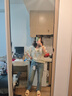 森馬（Semir）森柔牛仔|商場(chǎng)同款牛仔褲女長(zhǎng)褲2025春季直筒褲潮流103125124013A 曬單實(shí)拍圖
