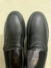 蜘蛛王男士休閑皮鞋真皮牛皮商務(wù)男鞋春秋季透氣軟底防滑 黑色  2018 41 此鞋偏大一碼 曬單實(shí)拍圖