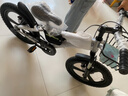 鳳凰（Phoenix）兒童自行車兒童單車3-6歲小孩自行車6-10歲兒童自行車鳳凰自行車 高配炫酷銀丨一體輪+雙碟剎+禮包 18寸【適合120-150cm】 曬單實(shí)拍圖