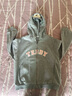 Classic Teddy精典泰迪女童外套兒童連帽衛衣中小童開(kāi)衫外出服秋裝 花灰 140 曬單實(shí)拍圖