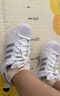 阿迪達(dá)斯 （adidas）三葉草系列 女 SUPERSTAR II W 休閑鞋 JR4505 白色 38 曬單實(shí)拍圖