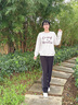 李寧套頭無(wú)帽衛(wèi)衣女子2025秋潮流時(shí)尚簡(jiǎn)約百搭運(yùn)動(dòng)上衣AWDVC16 曬單實(shí)拍圖